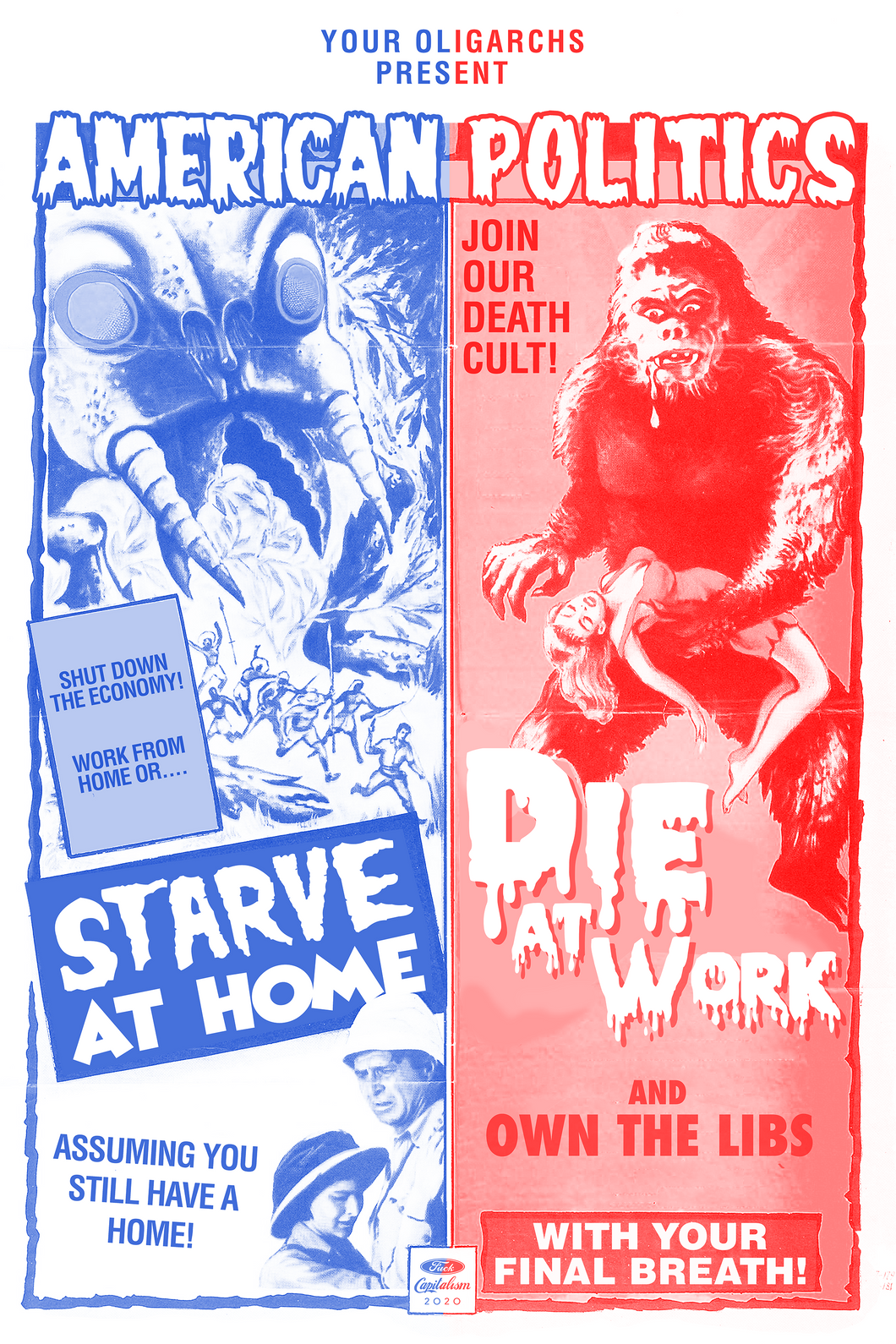 American Politics! Double Feature Poster