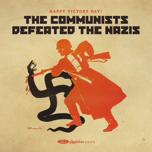 The Communists Defeated The Nazis Print