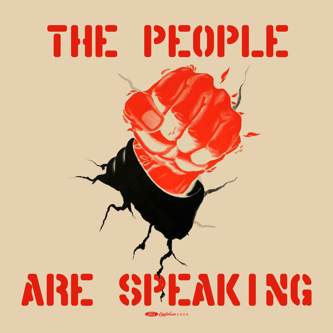 The People Are Speaking Print