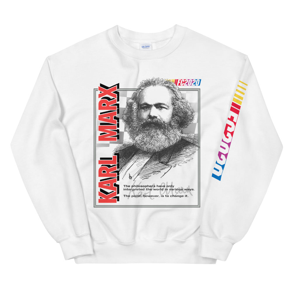 Karl Marx 90's Nascar Unisex Sweatshirt